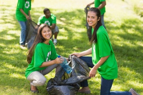 Recycling items during house clearance